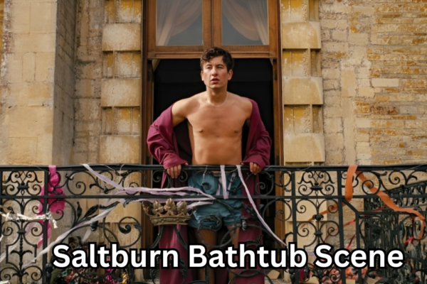 saltburn bathtub scene