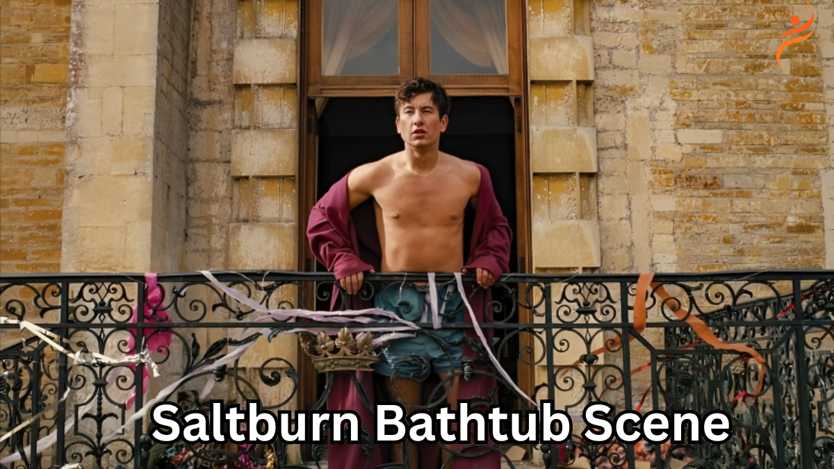 saltburn bathtub scene